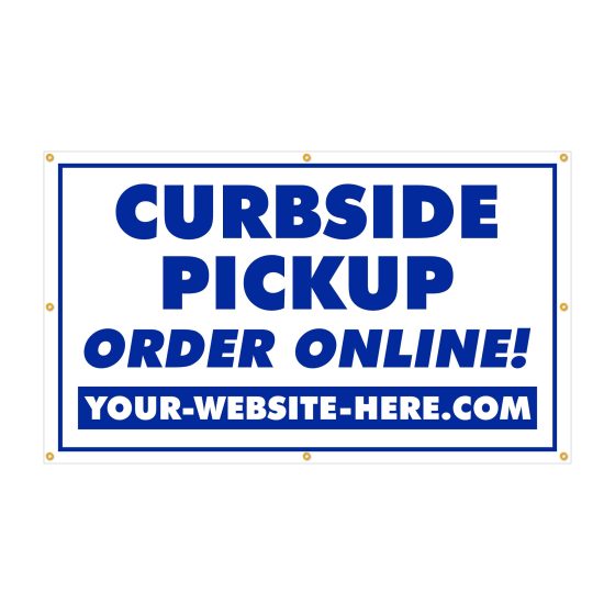 Curbside Pickup Order Online Banner